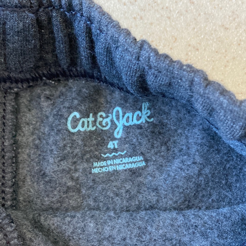 Playful Monster Pant w/2 Sweatshirts Kids Bundle Size 3/4/5 - Zara/Cat&Jack - Picture 5 of 15